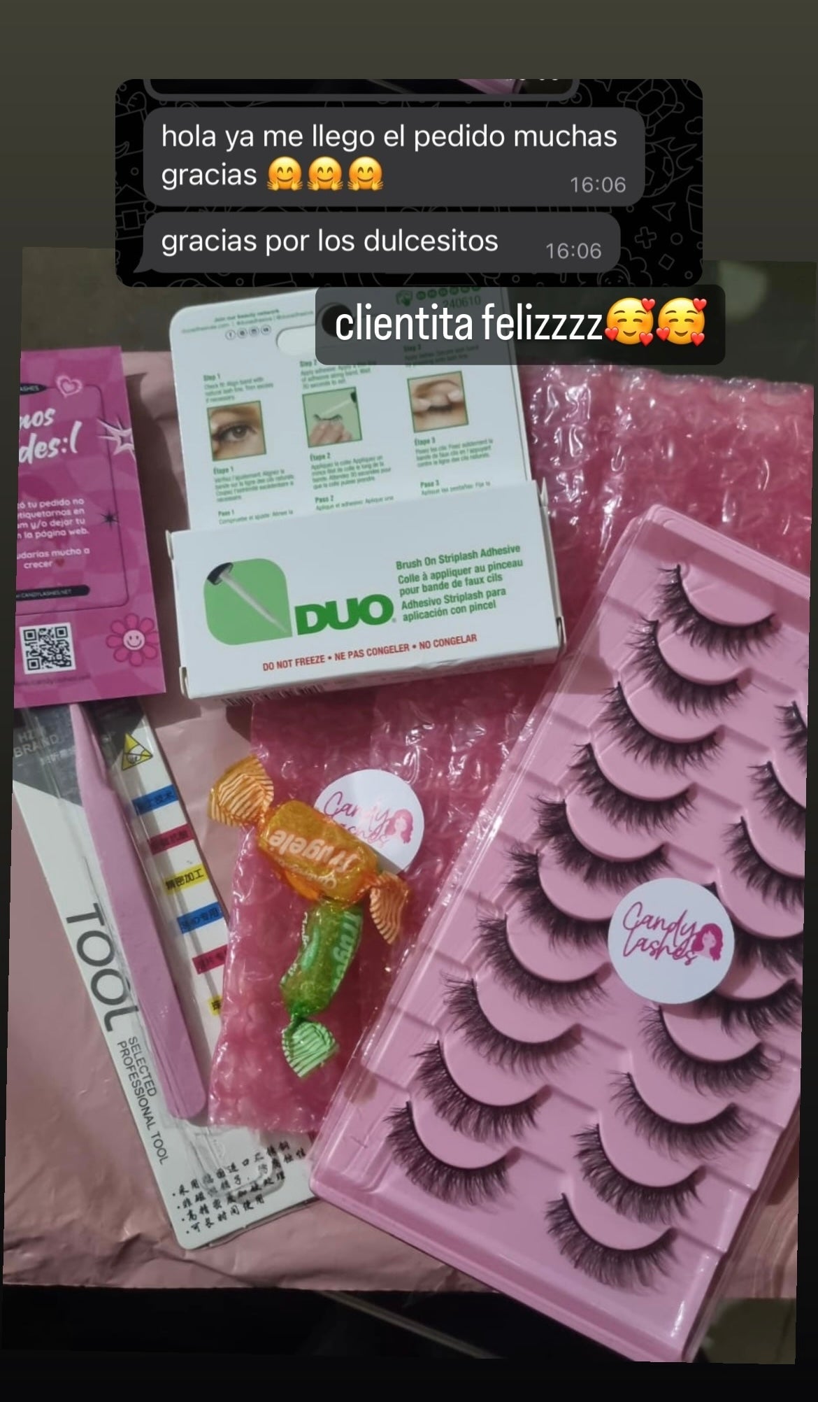 Set Pestañas Postizas Deluxe✨